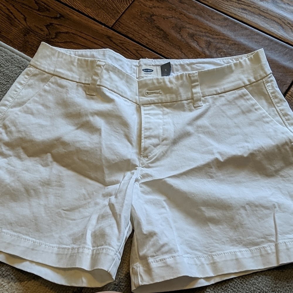 Old Navy White Shorts size 2